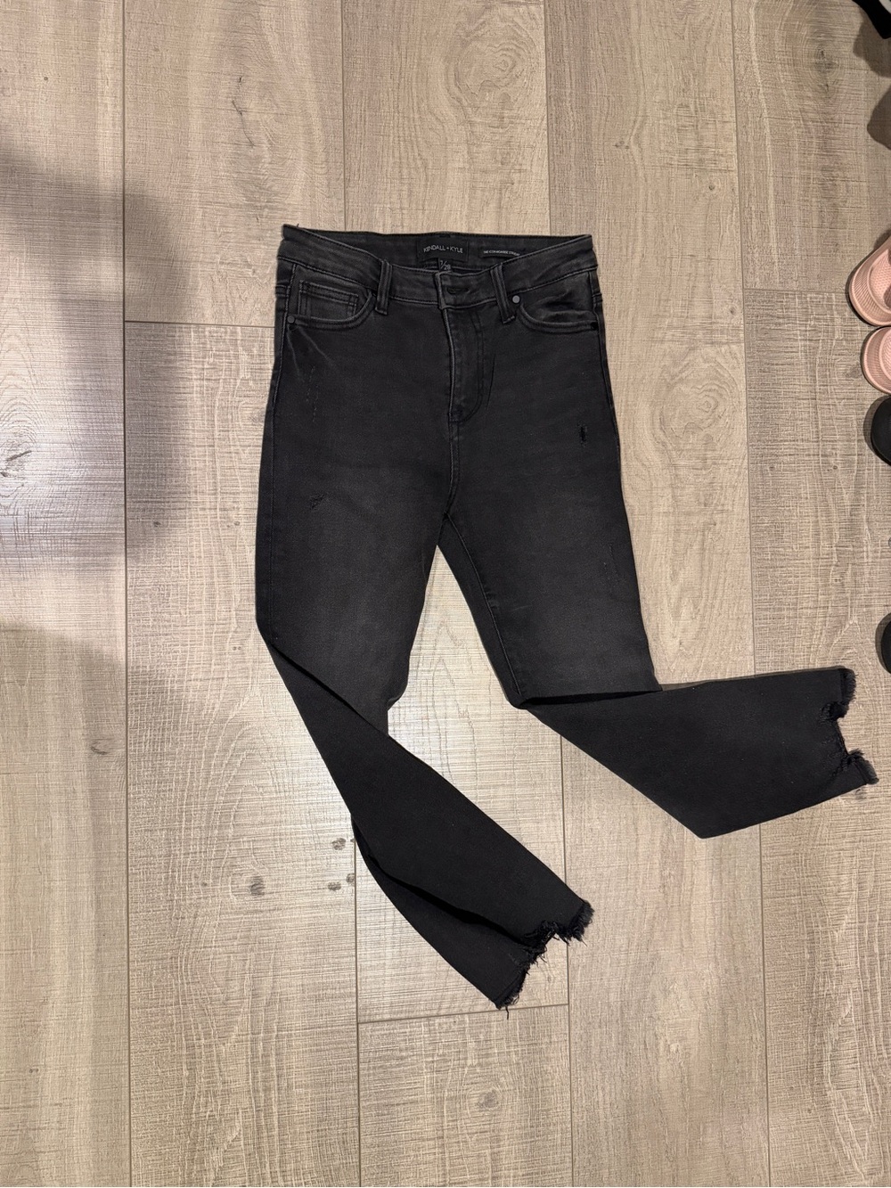 Kendall & Kylie Black High-Rise Skinny Jeans